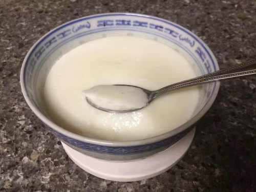 double skin milk, a traditional Chinese dessert