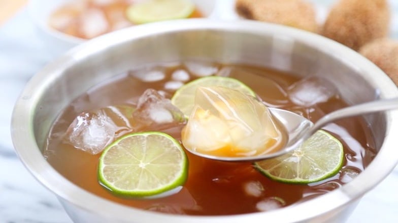 ice jelly, a favorite dessert in Taiwan